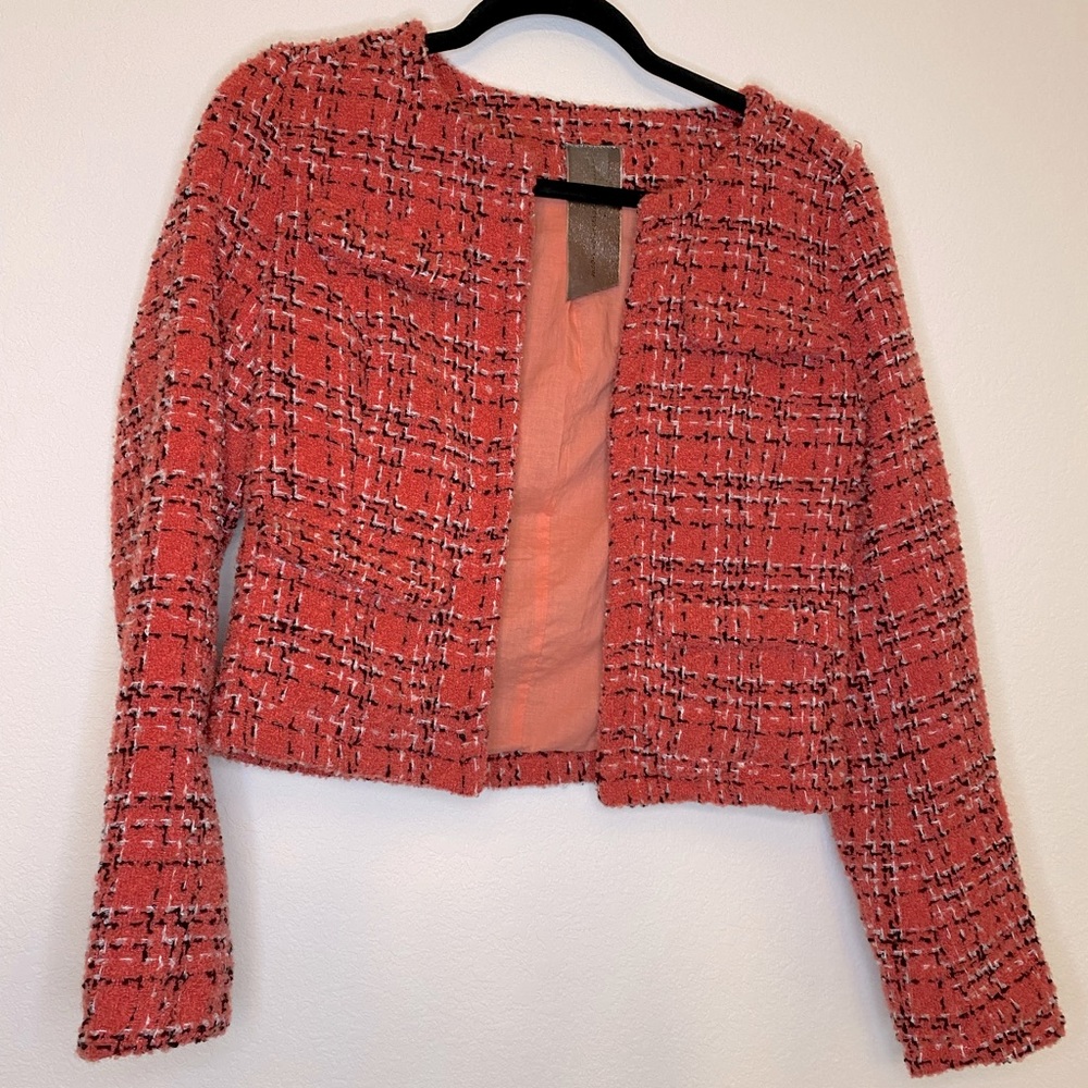 Y2K Women’s Pink Blazer Size Small
